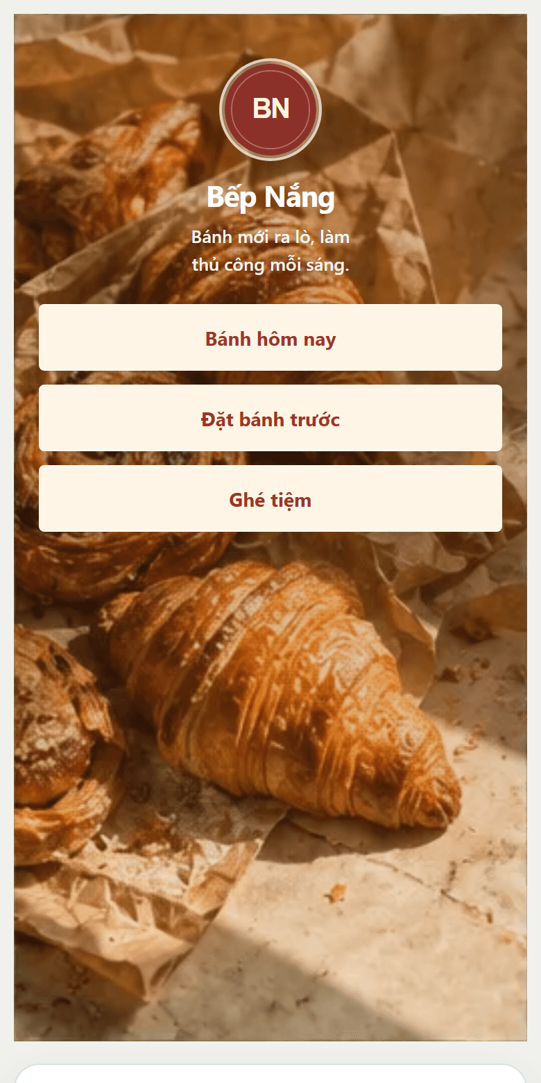 Ảnh bìa minh họa của Bếp Nắng