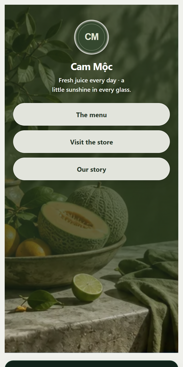 STOS demo template: Artemis · Citrus